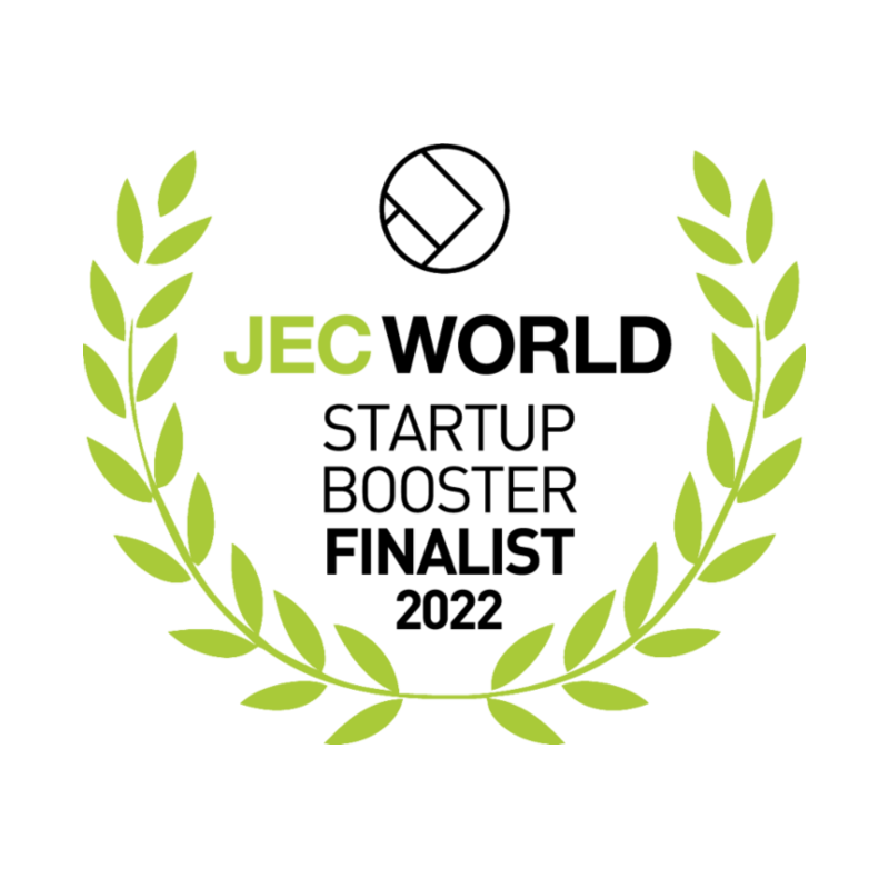 Badge: JEC World Startup Booster Finalist